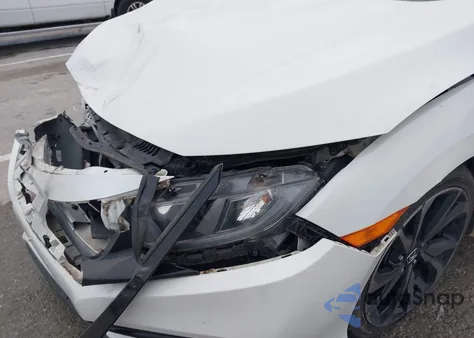 2019 Honda Civic Sport from USA, damaged, VIN 2HGFC4B89KH301961